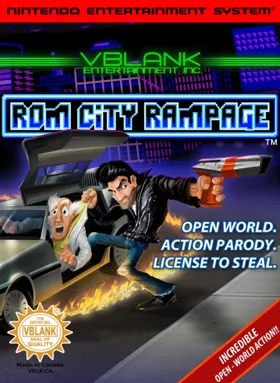 ROM City Rampage (USA, Europe) (DX) (Proto) (Aftermarket) (Homebrew) box cover front